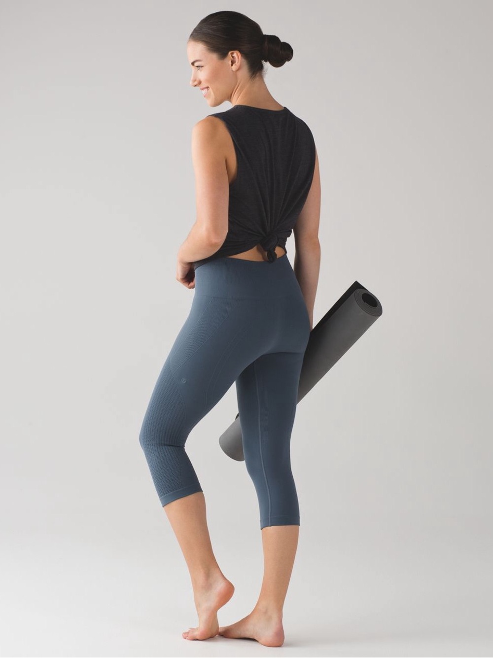 Lululemon Flow & Go Crop (19") | Astro Blue